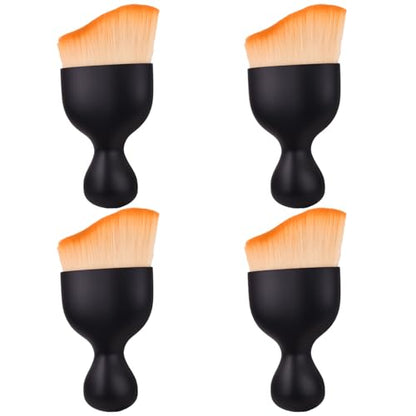 Car Detailing Brushes 4 Pcs - Soft Bristle Auto Interior Cleaning Brush for Dashboard, Air Vents & Electronics