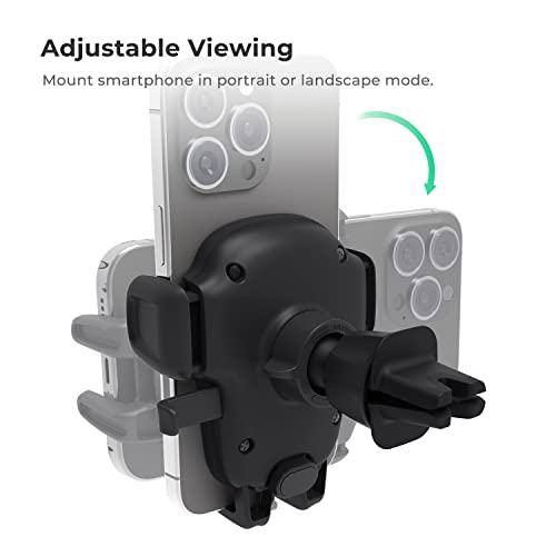 iOttie Easy One Touch Signature Air Vent & Flush Mount Combo - Universal Car Mount Phone Holder for iPhone, Google, Samsung, Moto, LG, and all other Smartphones - style: Signature