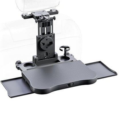 Car Steering Wheel Tray Back Seat Tray,Extension Steering Wheel Desk Car Food Eating Tray Table,Car Laptop Desk with Phone/Tablet/Cup Holder for SUVs,Trucks & Vans - size: 17.7"*25.6"