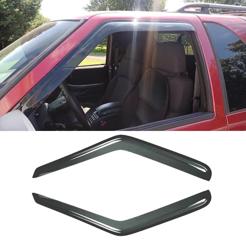 92127 Tape-On Side Window Wind Deflectors, Rain Guards, Custom-Fit Window Visors for 1994-2003 Chevy S10/GMC Sonoma, 1995-2005 S10 Blazer/S15 Jimmy, 1996-2000 Isuzu Hombre - size: S10/Sonoma/Blazer/S15 Jimmy