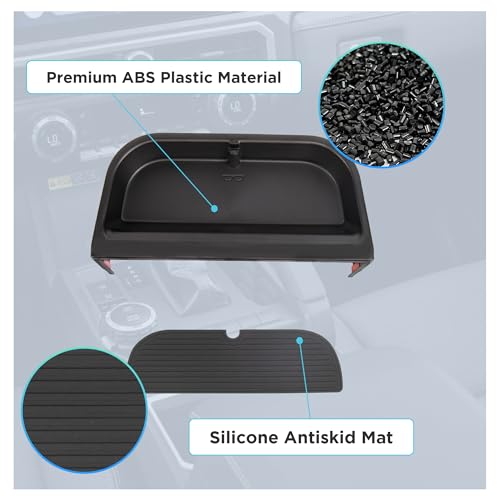 Center Console Organizer Dashboard Tray Compatible with 2023-2026 Honda HR-V Interior Accessories, Dashboard Storage Organizer Box, Fits Both Honda HRV 7-inch and 9-inch Screen