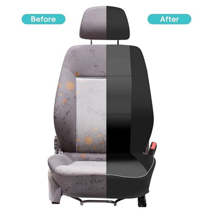 FH Group Car Seat Covers Full Set Neoprene - Universal Fit, Automotive Low Back Front Seat Covers, Airbag Compatible, Split Bench Rear Seat, Washable Seat Cover for SUV, Sedan Black - color: Black, style: Full Set