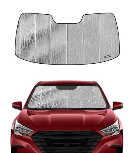 Pigenius Windshield Sunshade for Subaru Legacy/Outback 2020-2022, Reversible Silver/Black - color: silver, size: for legacy/outback 2020-2022