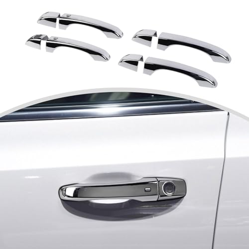 CheroCar Door Handle Cover Trim Exterior Accessories for Chrysler 300/300C 2011-2023,Chorme… - color: Chorme