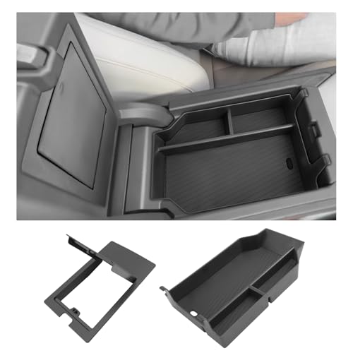 SXCY [2PCS Tray for 2025 2026 BMW X3 Center Console Tray+Armrest Privacy Organizer for 2025 2026 BMW X3 Accessories Console Organizer 2025 2026 X3 Armrest Console Organizer - color: 2025 2026 X3, 2PCS Tray[Arm+Privacy]