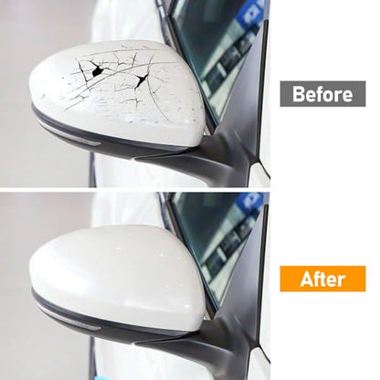 Moonlinks Compatible with Nissan Sentra 2020 2021 2022 2023 2024 Side Mirror Cover Replacement, White Left Driver & Right Passenger Clip-on Mirror Cap for Sentra S/SR/SV/Sense/Advance/Exclusive - color: Pure White-Pair