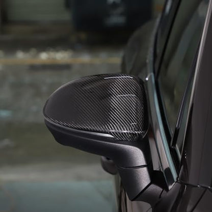 Rearview Mirror Cover Cap Compatible with Porsche Cayenne 2018-2022, Side Car Mirror Caps Automotive Exterior Accessories
