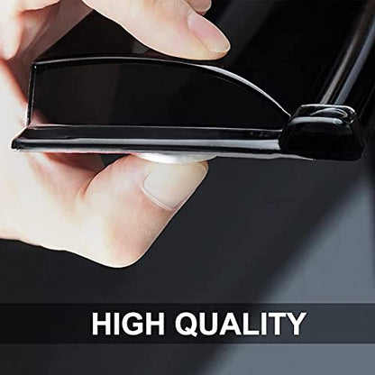 94243 Side Window Visor Wind Vent Deflector fit for 2005-2010 Jeep Grand Cherokee,4pcs Window Shades, Out-Channel Nice Looking Tape-on Sun Rain Guards - size: 2005-2010 Grand Cherokee Outside Mount