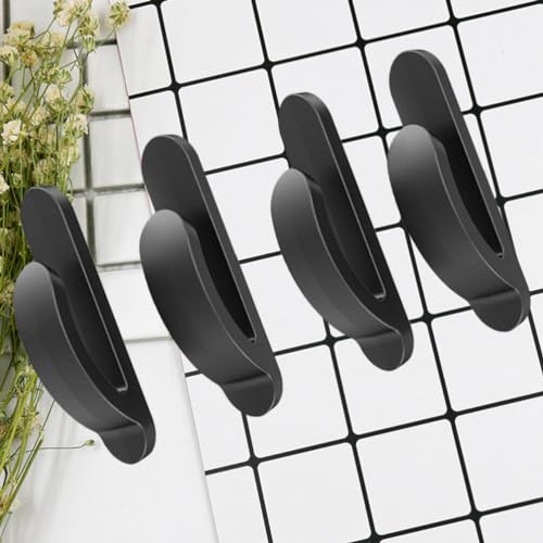 FAVOMOTO 4PCS Car Headrest Hooks, Universal Mini Car Seat Hook Vehicle Adhesive Hooks Headrest Hanger for Handbag Purse Coat Vehicle Decor Car Seat Hanger (Pack of 2) - size: 4X1.3cm (Pack of 2)