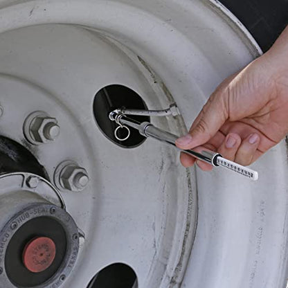 Slime 2016-A Tire Gauge, Dual Head, Pencil, 10-120 psi, includues Valve Extensions - size: Standard, style: Pencil