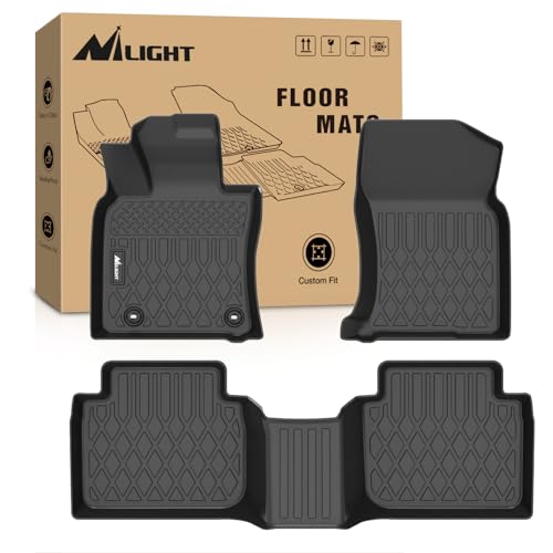 Nilight TPE Floor Mats for Toyota Camry AWD Only 2020 2021 2022 2023 2024, All Weather Custom Fit Heavy Duty Floor Liners - size: 2020-2024 Toyota Camry AWD