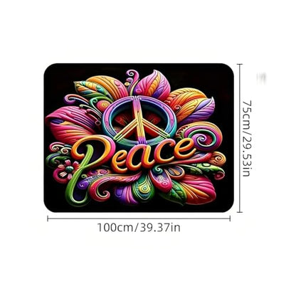 Universal Car Trunk Mat 29" x 39",Fashion Geometric Flower All Weather Trunk Protection Cargo Liner,Durable Cargo Mat Rear Trunk Liner,Stylish Vehicle Interior Accessories Suitable for Most Car Models - color: Fashion Geometric Flower