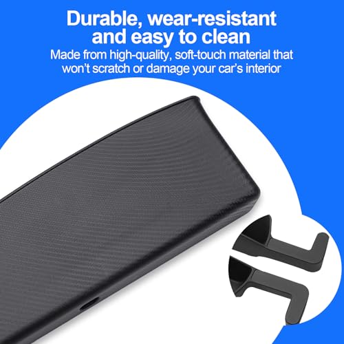 2-Pack Car Seat Gap Filler, Universal Fit Seat & Console Gap Plug, Durable Car Crevice Blocker to Stop Phones, Wallets & Small Items from Dropping (2)