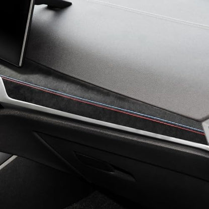 Betterhumz Car Central Instrument Dashboard Cover Trim Compatible with BMW G20 G28 G42 G23 3 4 Series 318i 320i 330i M340i 2020-2023 Car Interior Accessories for Alcantara Style B - size: Suede B