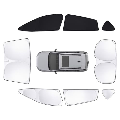 8pcs Car Window Shades for Subaru Crosstrek 2024 2025 2026 Accessories,Windshield Side Rear Full Sunshade,Sun Visor UV Blocking, Privacy Protection and Blackout for Camping Outdoor - size: for Crosstrek2024 2025 2026
