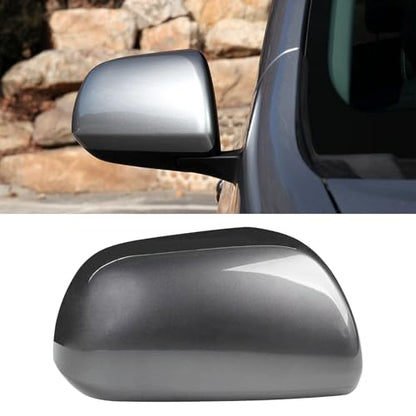 Moonlinks Compatible with Toyota Sienna 2012 2013 2014 2015 2016 2017 2018 2019 2020 Right Passenger Side Mirror Cover Replacement, Gray Right Side Clip-on Mirror Cap Replaces for 87915-08021-B1 - color: Right Gray