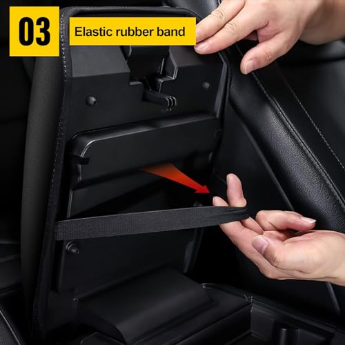 AOMSAZTO Armrest for 2011-2019 Ford Explorer Cloth Elastic - color: Neoprene