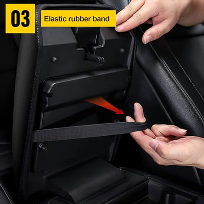 AOMSAZTO Armrest for 2011-2019 Ford Explorer Cloth Elastic - color: Neoprene
