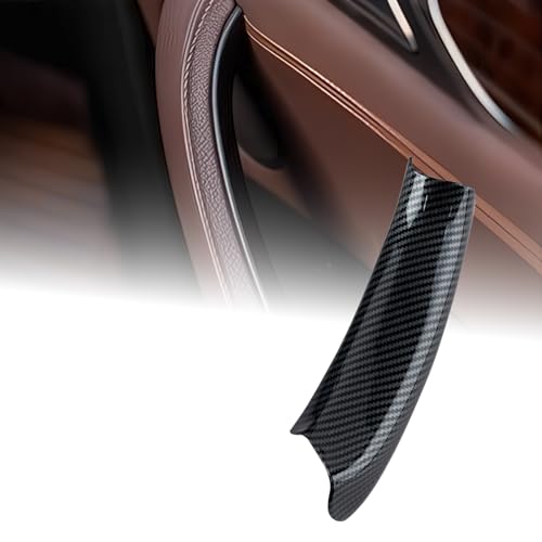 Passenger Side Carbon Fiber Pattern Pull Handle Covers Compatible for X3 F25 2010-2016 X4 F26 2014-2017 Right Door Handle Interior - color: Carbon Fiber Pattern, size: 1PCS Right Pull Handle