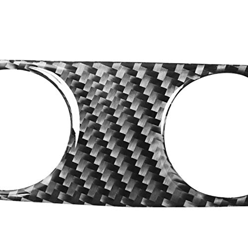 NVCNX Real Carbon Fiber Compatible with Audi B9 A4 S4 2017-2024 / A5 S5 RS5 2018-2024 2019 2020 2021 2022 2023 Car Inner Roof Rear Reading Lamp Panel Trim Cover Sticker Decal Interior Accessories 1PC - color: Roof Rear Reading Lamp Trim