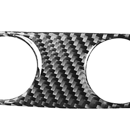 NVCNX Real Carbon Fiber Compatible with Audi B9 A4 S4 2017-2024 / A5 S5 RS5 2018-2024 2019 2020 2021 2022 2023 Car Inner Roof Rear Reading Lamp Panel Trim Cover Sticker Decal Interior Accessories 1PC - color: Roof Rear Reading Lamp Trim
