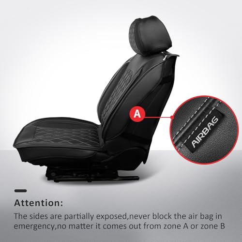 MIROZO Tacoma Seat Covers Black,Waterproof Truck Seat Covers Fits for 2016-2023 Toyota Tacoma Crew Cab,Automotive Seat Cover Full Set,Pickup Cushion Front & Rear Seat Cover Set(Black, Full Set) - color: Black, size: Full Set（2016-2023 Tacoma）