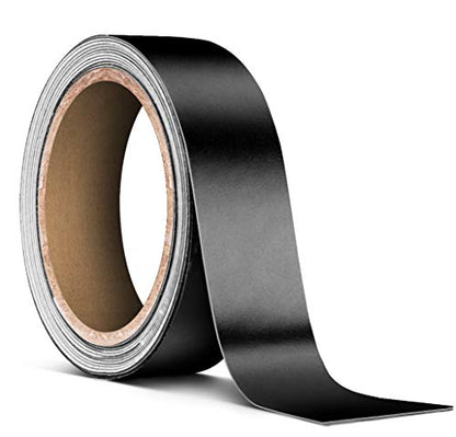 VViViD Black Matte Air-Release Adhesive Vinyl Tape Roll (1 Inch x 20ft) - size: 1" x 20ft
