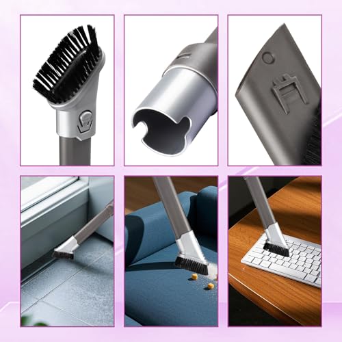 2-in-1 for Shark Crevice Tool Replacement Shark Vacuum Attachments for Rotator/Rocket/APEX Duoclean Upright Vacuum NV752 NV600 NV650 NV680 NV340 HV301 HV322 HV320 NV480 NV800 NV151 LA502 AZ2001 HZ2002 - style: 1 Pcs