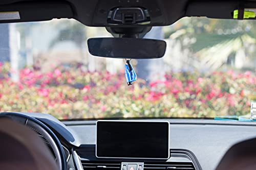 resqme The Original Emergency Keychain Car Escape Tool, 2-in-1 Seatbelt Cutter and Window Breaker, Made in USA, Family Pack of 3, Red, White, Blue - Compact Emergency Hammer - color: Red, White, Blue