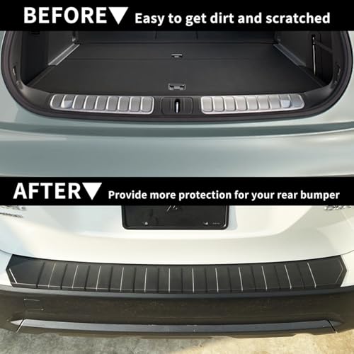 Rear Bumper Protector Guard Accessory Trim Cover Scratch Resistant Trunk Door Entry Guards Compatible with Subaru Outback 2021 2022 2023 2024 2025 2026 - color: Subaru Outback 2021-2026