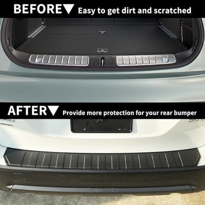 Rear Bumper Protector Guard Accessory Trim Cover Scratch Resistant Trunk Door Entry Guards Compatible with Subaru Outback 2021 2022 2023 2024 2025 2026 - color: Subaru Outback 2021-2026