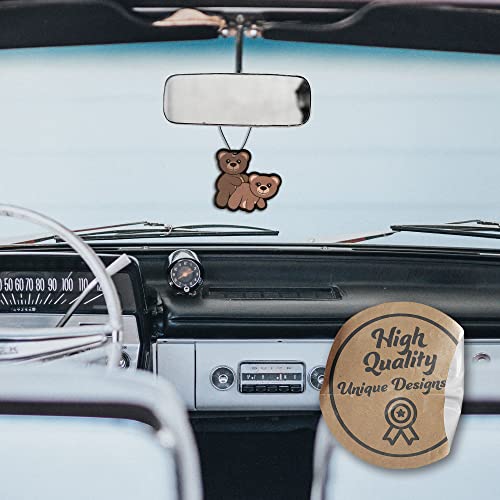 Funny Naughty Unique Car Air Fresheners Scented With Premium Oils By Fresh Fresheners (Bear Sex) - color: Bear Sex