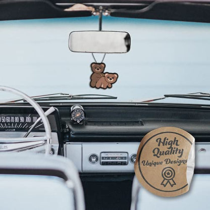 Funny Naughty Unique Car Air Fresheners Scented With Premium Oils By Fresh Fresheners (Bear Sex) - color: Bear Sex