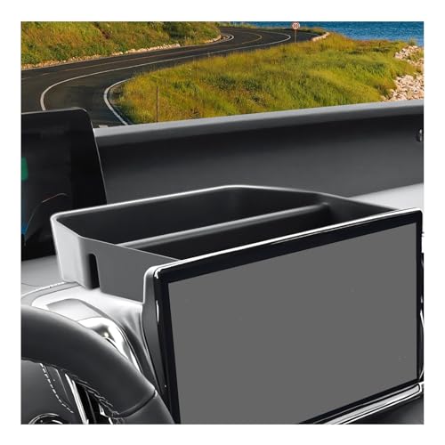 SXCY for 2025 2026 Ford Expedition Dashboard Organizer Tray for 2025 2026 Ford Expedition Accessories Screen Back Tray 2025 2026 Expedition Behind Dash Console Organizer - color: 2025 2026 Expedition Dash Tray