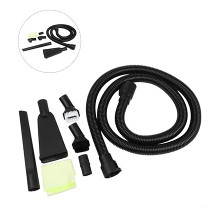 Car Interior Cleaning Kit for 2.863-304.0, Extra Long Crevice Nozzle, Extension Tube, Brushes, Microfiber Cloth, Vacuum Accessory Set(7-piece set)