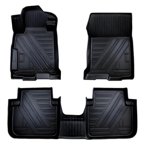 Aiqiying Floor Mats Compatible with Honda Accord 2013-2017 Models，All Weather Carpet Liners Waterproof Durable Custom-Fit Front Rear Full Set Protection TPE Accessories - size: 1）For Honda Accord I 2013-2017 I Floor Mat