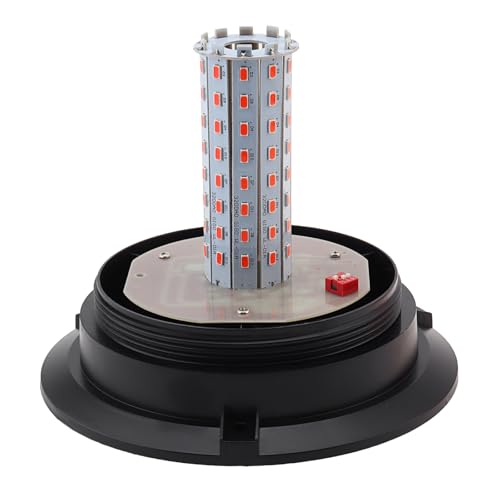 Red Led Strobe Lights, 12-48V Warning Emergency Flashing Beacon Lights, 3 Modes Waterproof Flashing Safety Warning Lights for Trucks, Cars, Bus, Tractor, Mower, ATV, Golf Carts, UTV - color: Red