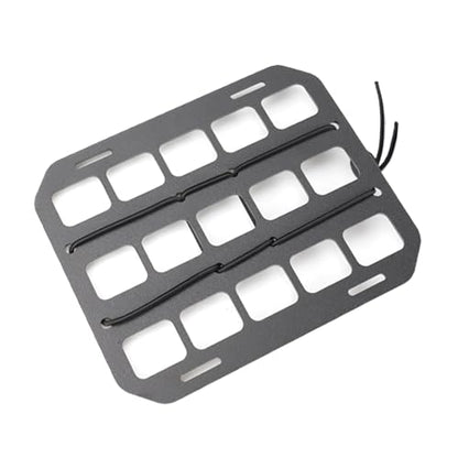 Vehicle Rigid MOLLE Panel, Headrest Organizer EDC Pouch Tool Holster, Tactical Gear Seat Back Rack Truck Equipment Mount Plate, Auto Interior Modular Storage Shelf Accessory (Headrest Panel) - size: Headrest Panel