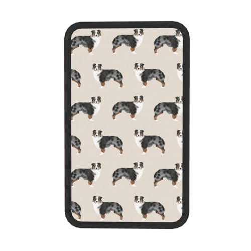 Australian Shepherd Auto Center Console Cover Universal Car Armrest Pad Waterproof Women Men Automotive Interior Accessories for Most Vehicle SUV - color: Australian Shepherd