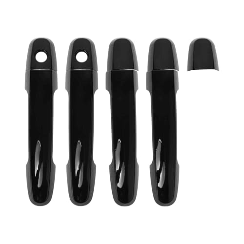 Car Door Handle Cover Trim for Toyota Corolla Sedan 2003-2010 |Side Door Handle Cover| Durable| 1 Set Black