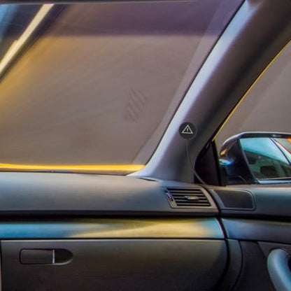 Mobestech Car Blind Spot Monitoring Light with Line-Connected Sensor for Lane Change Assistance and Enhanced Driving Safety Easy Installation 11.8 Inch