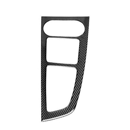 NVCNX Real Carbon Fiber Compatible with Audi B9 A4 S4 A5 S5 2017-2019 / RS5 2018 2019 Car Center Console Gear Shift Panel Cover Sticker Decal Interior Trim Accessories 1PC - color: Center Console Gear Shift Panel for 2017-2019