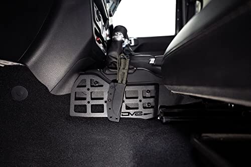 Center Console Molle Panels for 2018-2026 Jeep Wrangler & 2020-2026 Jeep Gladiator | Mount for Pouches, Med-Kits, Tools, Holsters & Other Accessories | Automatic & Manual Transmissions | DV8 Offroad