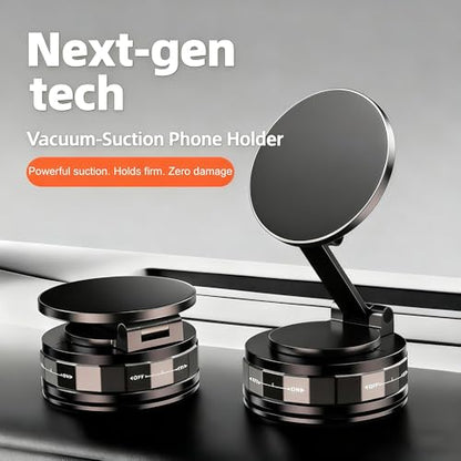 Magnetic Car Phone Holder, Cell Phone Mount, Suction Cup Phone Mount, Foldable Phone Navigation Holder