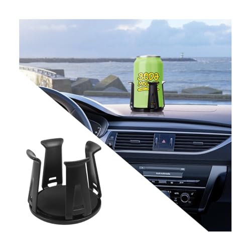 Zpana Car Slim Can Cup Holder Adapter, Vehicle Energy Drink Holder Insert, Reversible Wiggle Free Automotive Cup Holder Expander Accessories, Universal for SUV, Sedan, Truck(1PC) - color: 1 PC