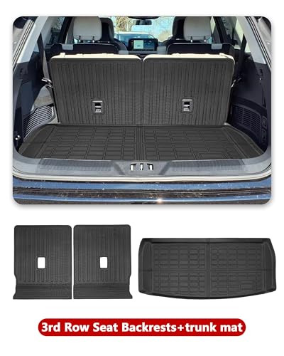 9 PCS Full Set Mats Compatible with 2020-2025 2026 Lincoln Aviator, Floor Mats+Trunk Mats+Backrest Mats (9 PCS) - size: For 2020-2026 Lincoln Aviator Full Set Mats