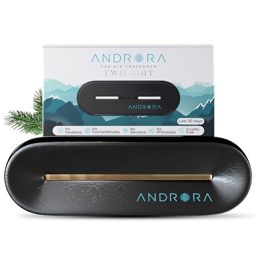 Luxury Car Air Freshener - Aesthetic Car Accessories - Twilight (Pine & Eucalyptus) - REACH & CA Prop 65 Compliant - Formulated Without Phthalates & Benzene - Premium New Car Gift