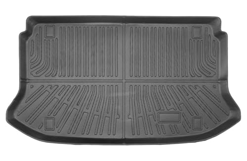 Trunk Liner for 2020-2025 Hyundai Venue 3D Custom Fit All-Weather TPE Material Waterproof Car Cargo Liner Mat, Black - color: 2020-2025 Hyundai Venue