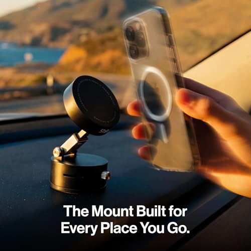 Statik HyperMount (Gen 2) Phone Mount, Magnetic Phone Holder, Car Mount for Phone Works on Smooth & Lightly Textured Surfaces, iPhone, Samsung, and Android Compatible, 3 Pack - size: 3 Pack