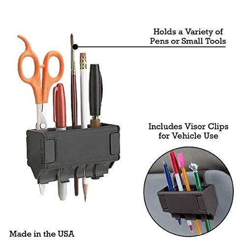 Easy To Use Products Pen Grip, Pencil Holder in Black (1 Pack) - size: 1 Pack Black